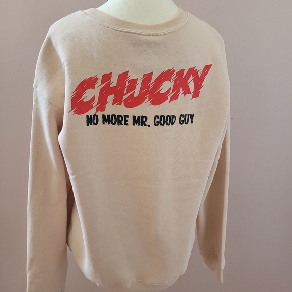 Horror Chucky Wanna Play? No more Mr. Good Guy Sweatshirt. Brand New Siz… - Picture 5 of 8